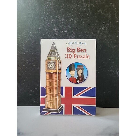 Little Passports Big Ben 3D Puzzle - Picture 1 of 10